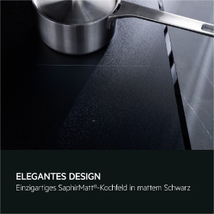 AEG TI64IB1BIZ 7000 Sense / SaphirMatt® / Autarkes Induktionskochfeld / 60 cm/Kindersicherung 