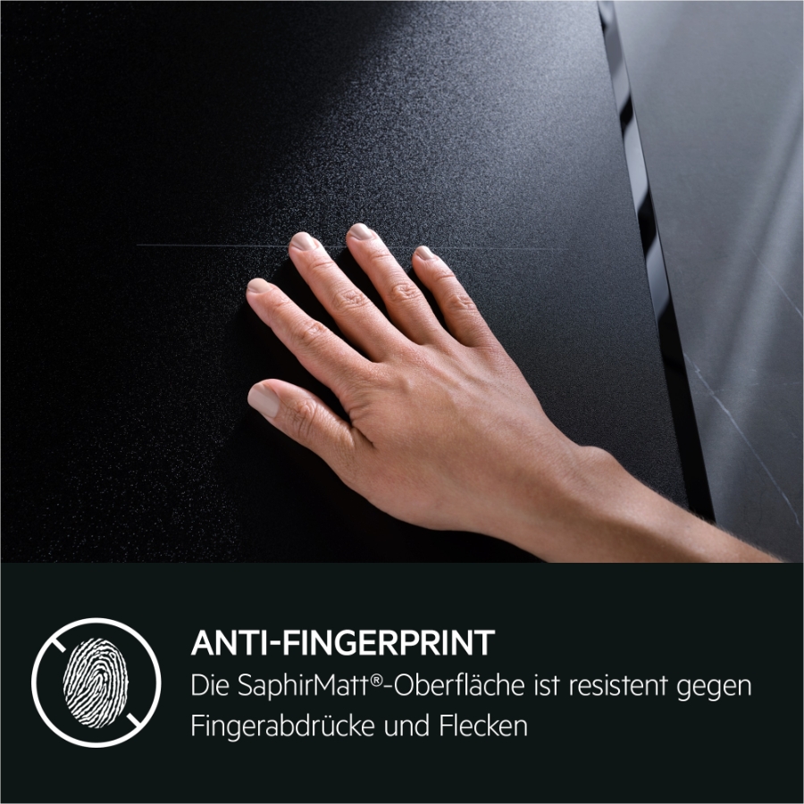 AEG TI64IB1BIZ 7000 Sense / SaphirMatt® / Autarkes Induktionskochfeld / 60 cm/Kindersicherung 