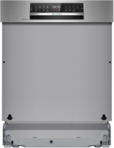 Bosch SMI6ECS12E Teilintegrierter Geschirrspüler, 60 cm, Edelstahl mit Besteckschublade