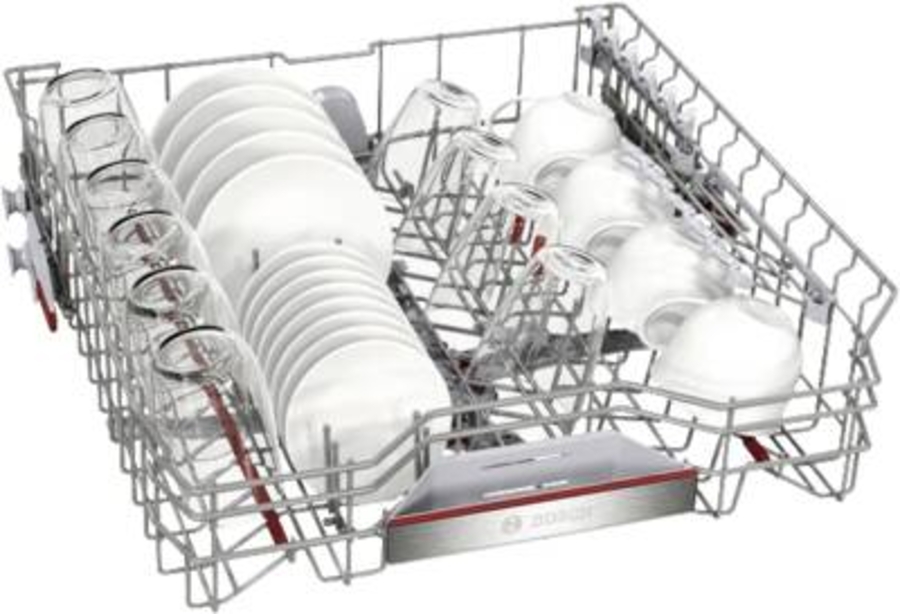 Bosch SMI6ECS12E Teilintegrierter Geschirrspüler, 60 cm, Edelstahl mit Besteckschublade