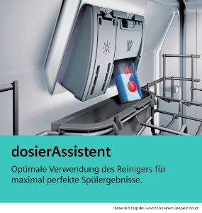 Siemens SX65EX12CE Vollintegrierter Geschirrspüler XXL mit Besteckschublade,TimeLight,EmotionLight,Innenbeleuchtung