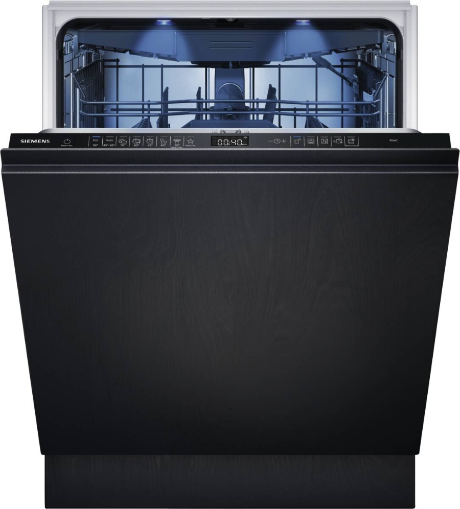 Siemens SX65EX12CE Vollintegrierter Geschirrspüler XXL mit Besteckschublade,TimeLight,EmotionLight,Innenbeleuchtung