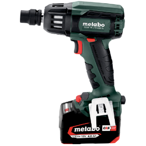 Metabo SSW 18 LTX 400 BL Schlagschrauber inkl. Koffer + 2 Akkus 4.0 602205500