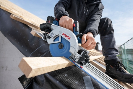 BOSCH Professional GKS 18V-57-2 GX Akku-Handkreissäge-Set 18,0 V, ohne Akku 06016C1001
