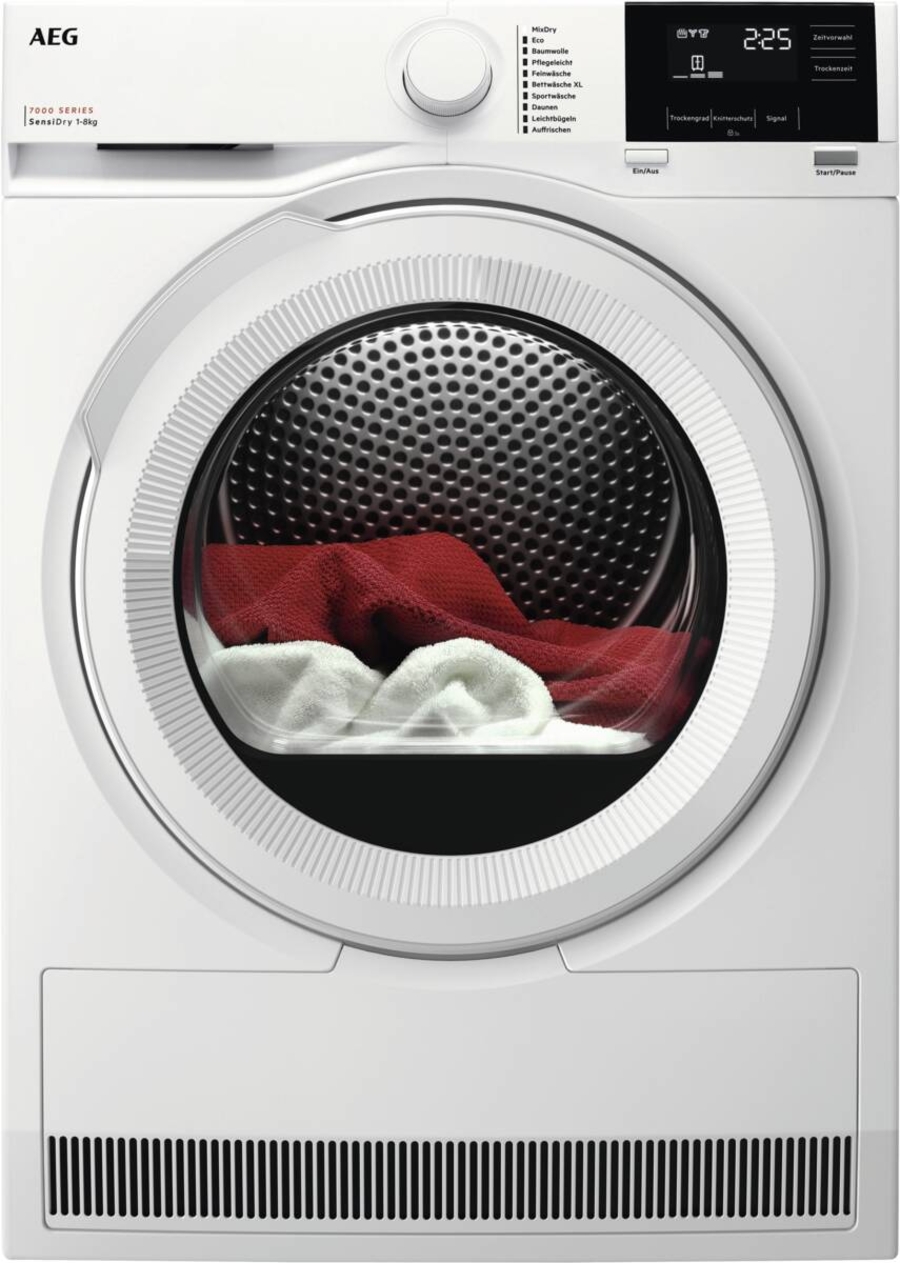 AEG TR7T60680 Wärmepumpentrockner 8kg A+++ 