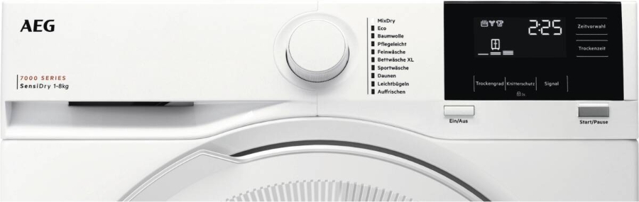 AEG TR7T60680 Wärmepumpentrockner 8kg A+++ 