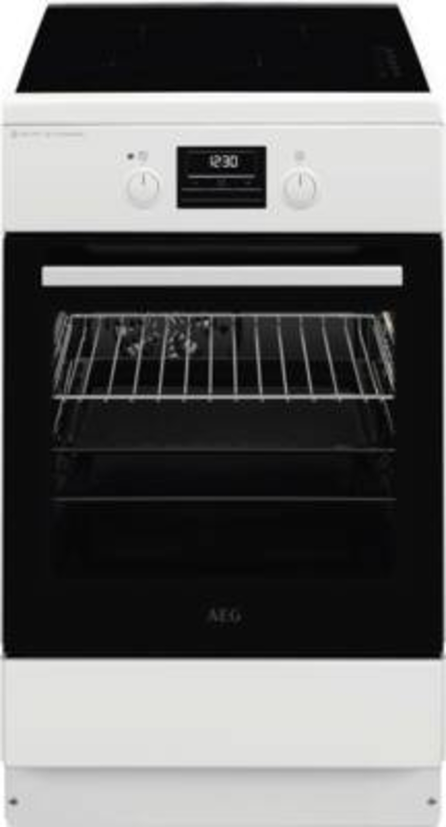 AEG CIB56494BW Standherd Induktion  50cm Breit Weiss