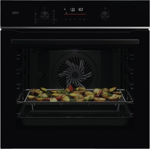 AEG TS6PB51ZAB Einbaubackofen 6000 SenseCook® /AirFry  WiFi-Vernetzung / Pyrolyse – Selbstreinigung /