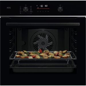 AEG TS6PB53ZAB Einbaubackofen 6000 SenseCook® /AirFry  WiFi-Vernetzung / Pyrolyse – Selbstreinigung /