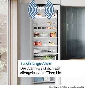 Bosch KIR21ADD1 Serie 6 Einbau-Kühlschrank ohne Gefrierfach, 88cm Flachscharnier mit Softeinzug