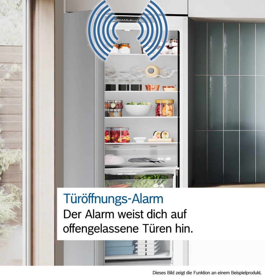 Bosch KIR21ADD1 Serie 6 Einbau-Kühlschrank ohne Gefrierfach, 88cm Flachscharnier mit Softeinzug