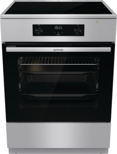 Gorenje GEIT6C60XPG Elektroherd mit Induktionskochfeld  Edelstahl,AirFry,Pizzafunktion