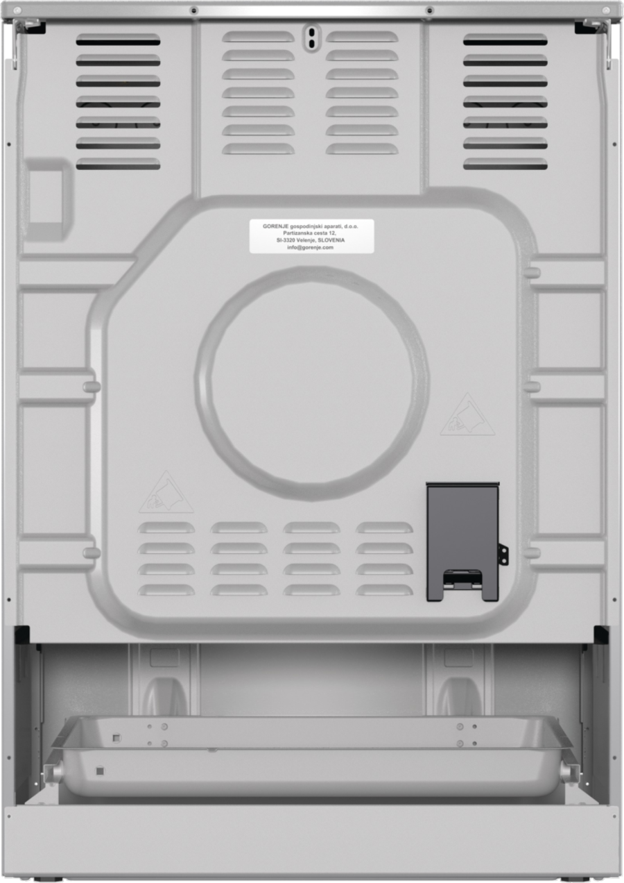 Gorenje GEIT6C60XPG Elektroherd mit Induktionskochfeld  Edelstahl,AirFry,Pizzafunktion