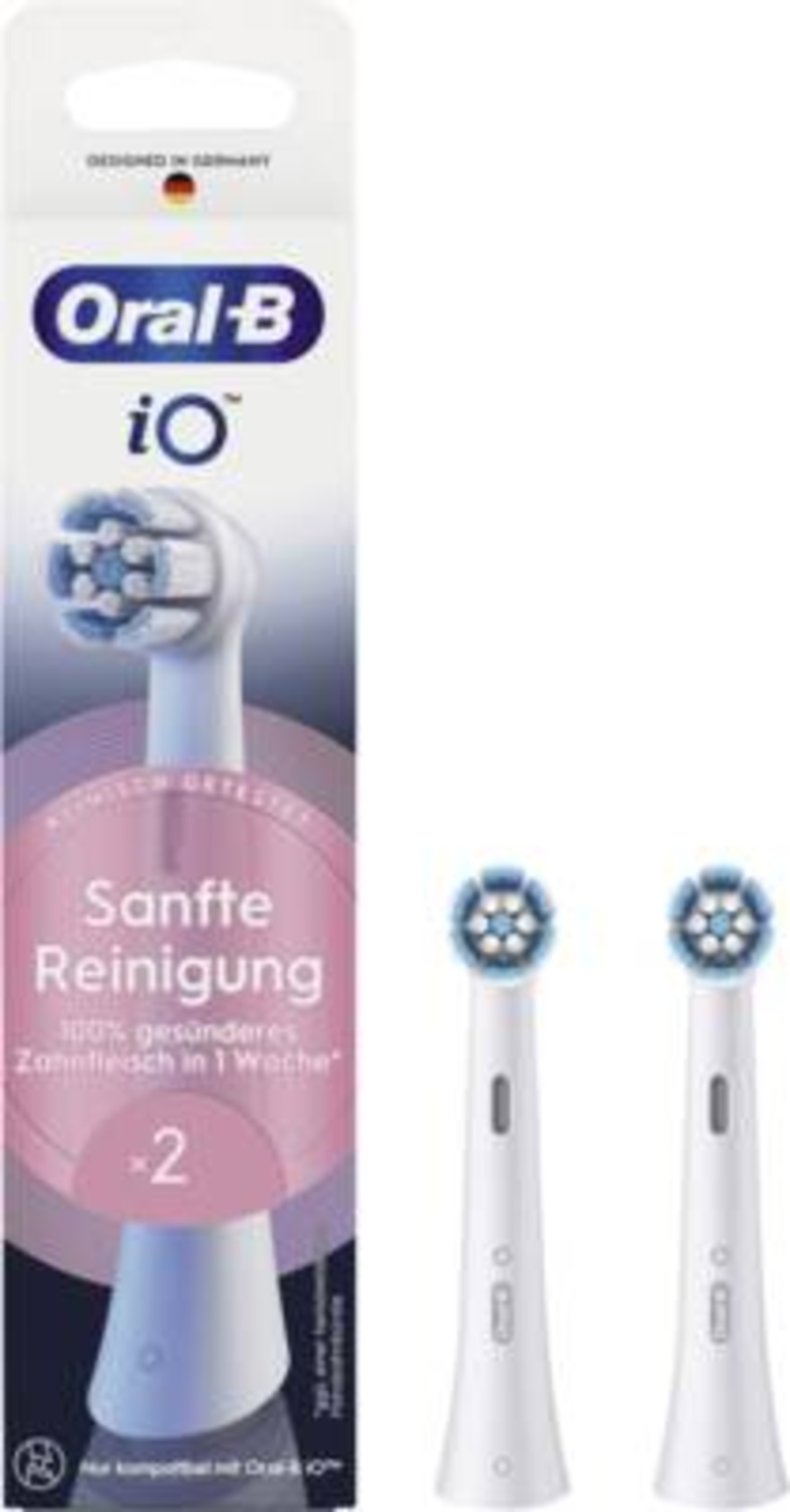 Oral-B Aufsteckbürsten iO Sanfte Reinigung 2er 8700216373609