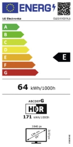 LG OLED55G59LS 4K OLED evo Gallery Design Smart TV mit Standfuß 