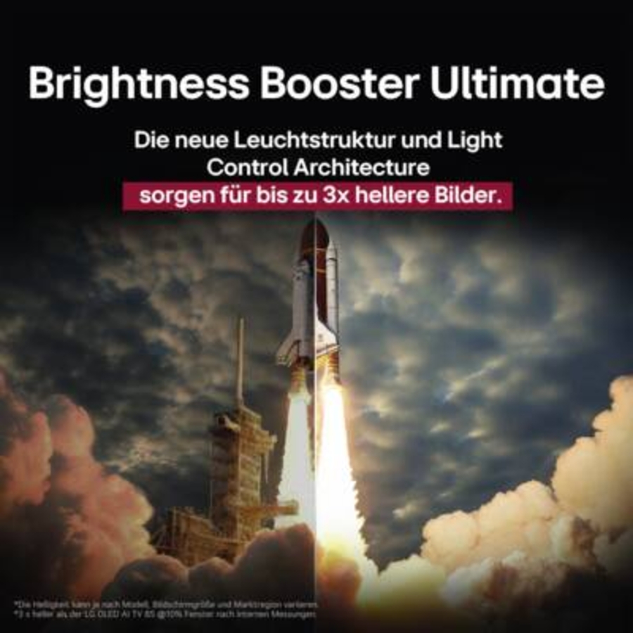 LG OLED55G59LS 4K OLED evo Gallery Design Smart TV mit Standfuß 