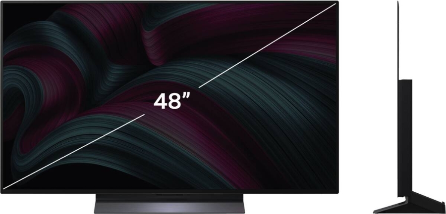 LG OLED48C58LA 4K OLED evo Smart TV 