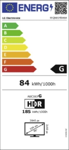 LG 55QNED93A6A 4K QNED evo Smart TV, Display mit MiniLED Fernseher