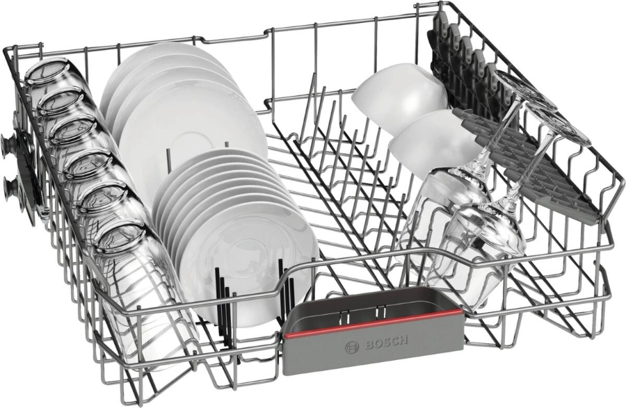 Bosch SMU4ETS08E Geschirrspüler Einbau Unterbau Stahl gebürstet