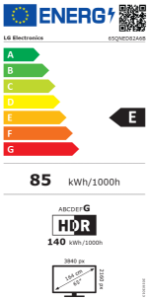 LG 65QNED82A6B.AEU 4K QNED evo AI TV 