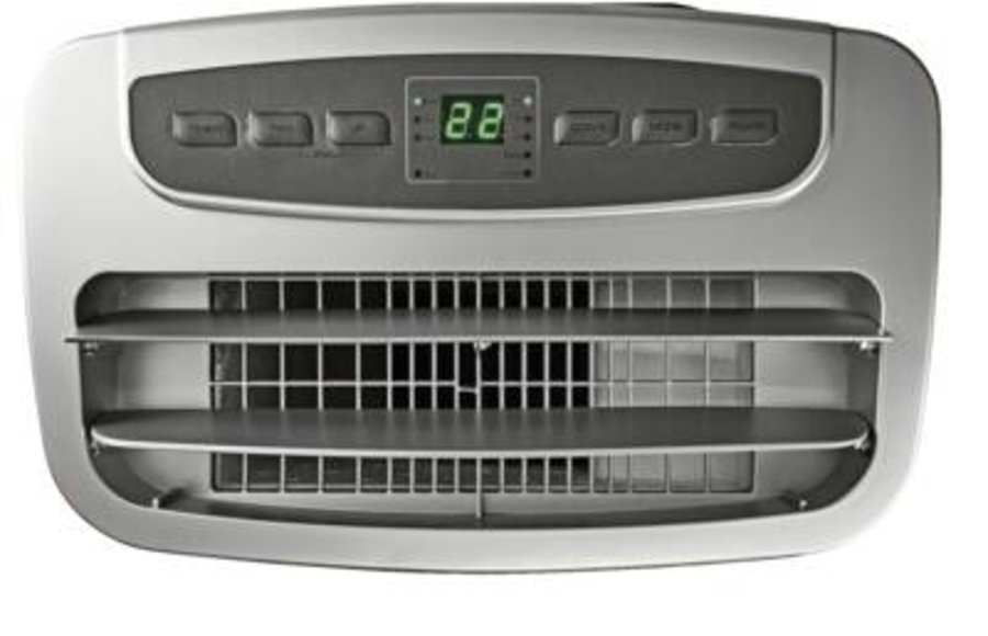 Nedis ACMB2BK12 3-in-1 Klimaanlage, Gebläse und Entfeuchter geeignet für Räume bis 100 m³, Energieeffizienzklasse A