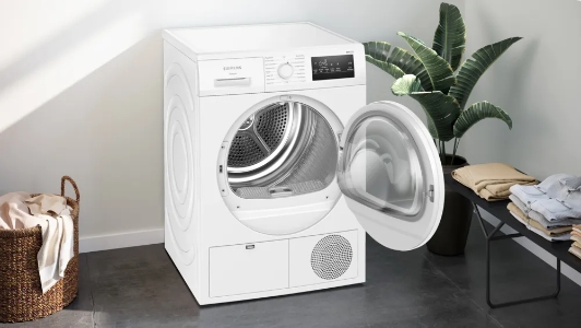 Siemens WT45HVA3 Wärmepumpen-Trockner 8 kg Weiß 