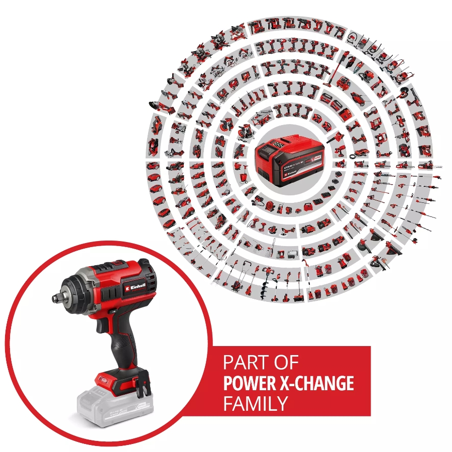 Einhell IMPAXXO 18/450 PROFESSIONAL Akku-Schlagschrauber  