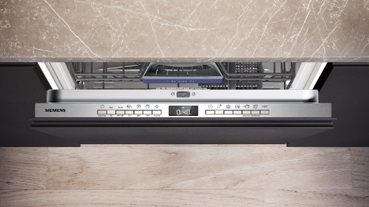 Siemens SX63EX04TE  Vollintegrierter Geschirrspüler, 60 cm, XXL "86,5 cm Nische" 