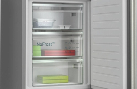 Siemens KG39NEIAF iQ500 Kühl-Gefrier-Kombination mit Gefrierbereich   203 x 60 cm, Gebürsteter Stahl ,Total noFrost