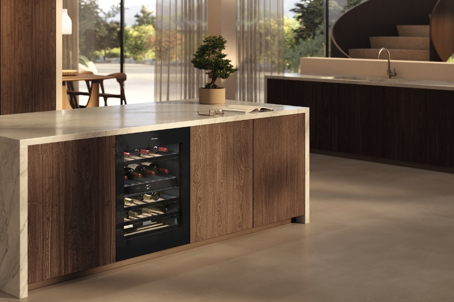 Miele KWTUS 7196 E obsw Unterbau-Weintemperierschrank 