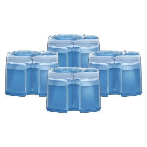 Braun Personal Care Rasierer-Reinigungsstation Nachfüllkartuschen 4er-Pack Hygienische Reinigung, 4er Pack