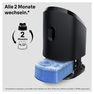 Braun Personal Care Rasierer-Reinigungsstation Nachfüllkartuschen 4er-Pack Hygienische Reinigung, 4er Pack