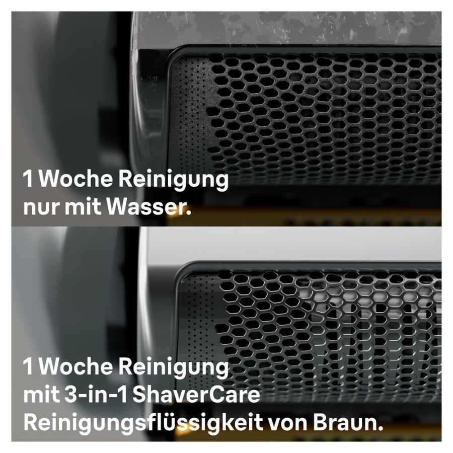 Braun Personal Care Rasierer-Reinigungsstation Nachfüllkartuschen 4er-Pack Hygienische Reinigung, 4er Pack