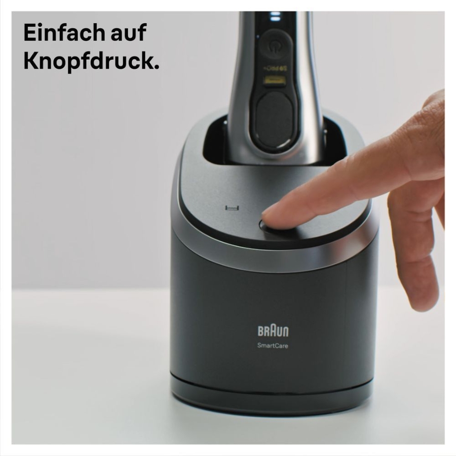 Braun Personal Care Rasierer-Reinigungsstation Nachfüllkartuschen 4er-Pack Hygienische Reinigung, 4er Pack