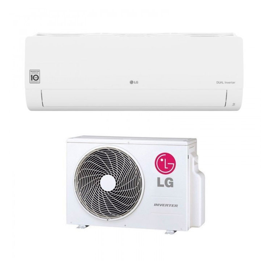 LG S12EC Split Wandgerät Klimaanlage 3,5 kW integriertes WiFi S12EC.UA3S + S12EC.NSJS