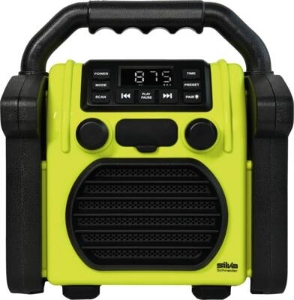 Silva BR 230 BT Baustellenradio mit Bluetooth Neongelb