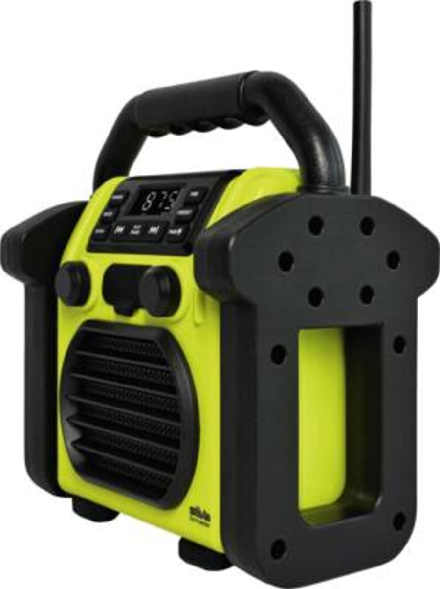 Silva BR 230 BT Baustellenradio mit Bluetooth Neongelb