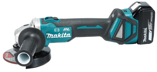 Makita DGA513RTJ Akku-Winkelschleifer LXT  18 V • 125 mm • 3.000 - 8.500 U/min