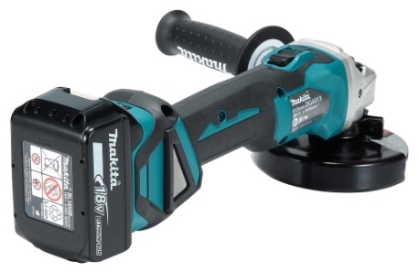 Makita DGA513RTJ Akku-Winkelschleifer LXT  18 V • 125 mm • 3.000 - 8.500 U/min