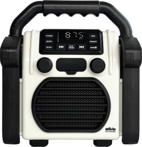 Silva BR 230 BT Baustellenradio mit Bluetooth Weiss