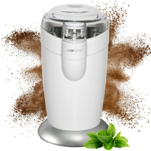 Clatronic KSW 3306 Kaffeemühle weiß beige 