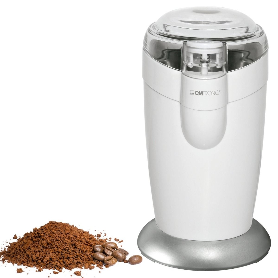 Clatronic KSW 3306 Kaffeemühle weiß beige 