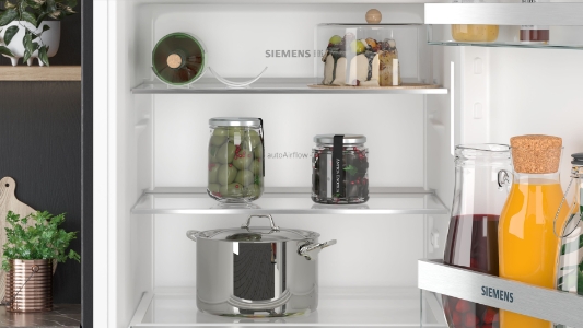 Siemens KI32LVFE0 Einbau-Kühlschrank mit Gefrierfach, 102.5 x 56 cm, Festtür Weiss