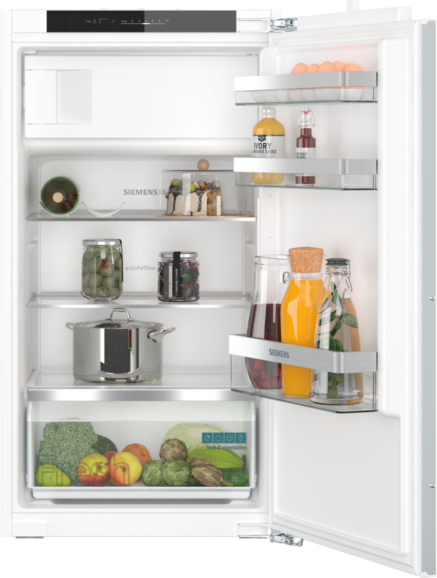 Siemens KI32LVFE0 Einbau-Kühlschrank mit Gefrierfach, 102.5 x 56 cm, Festtür Weiss