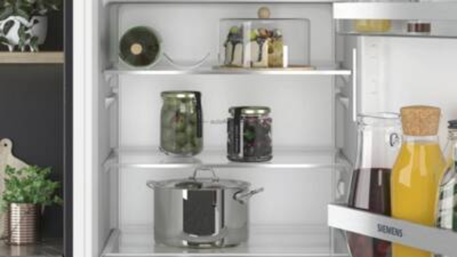 Siemens KI32LVFE0 Einbau-Kühlschrank mit Gefrierfach, 102.5 x 56 cm, Festtür Weiss