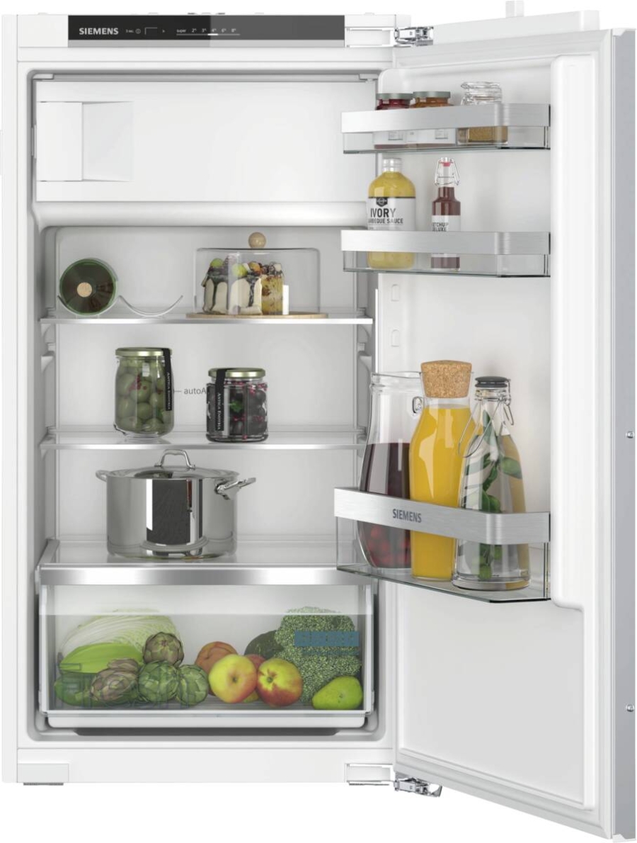 Siemens KI32LVFE0 Einbau-Kühlschrank mit Gefrierfach, 102.5 x 56 cm, Festtür Weiss