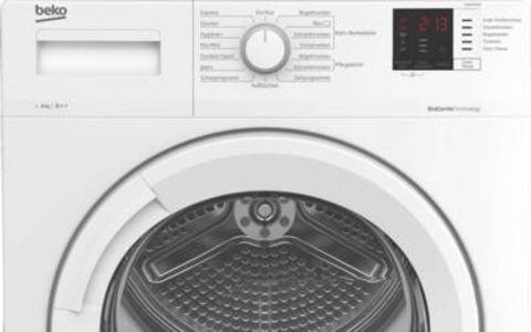 Beko DS843F3G0 Wärmepumpentrockner 8kg Weiss A++