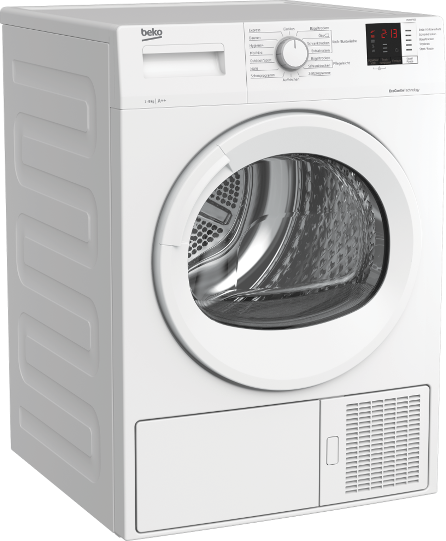Beko DS843F3G0 Wärmepumpentrockner 8kg Weiss A++