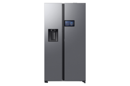 Samsung RS90F64EDTEF Side-by-Side  Edelstahl Look mit AI Home und Festwasseranschluss