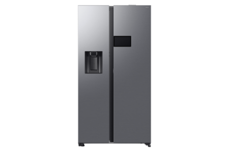 Samsung RS90F64EDTEF Side-by-Side  Edelstahl Look mit AI Home und Festwasseranschluss